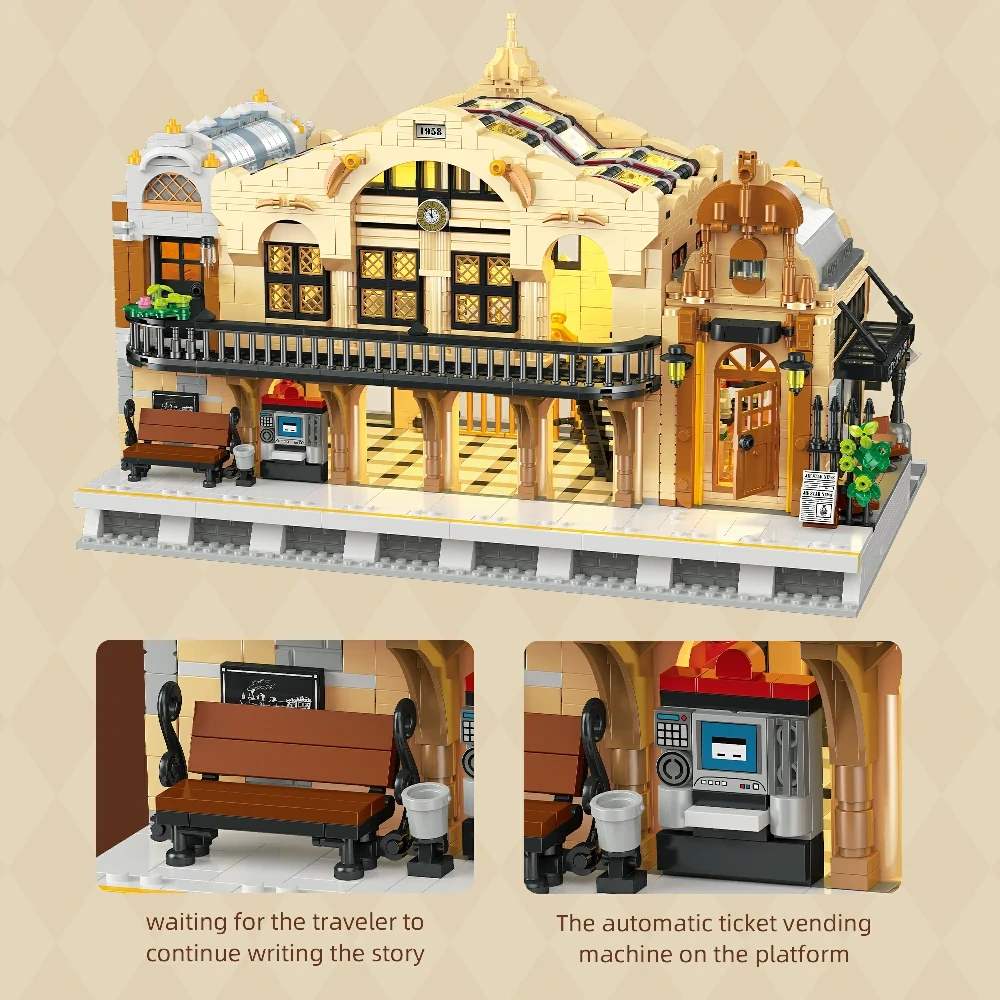 JIESTAR 89140 Train Station Modular Buildings