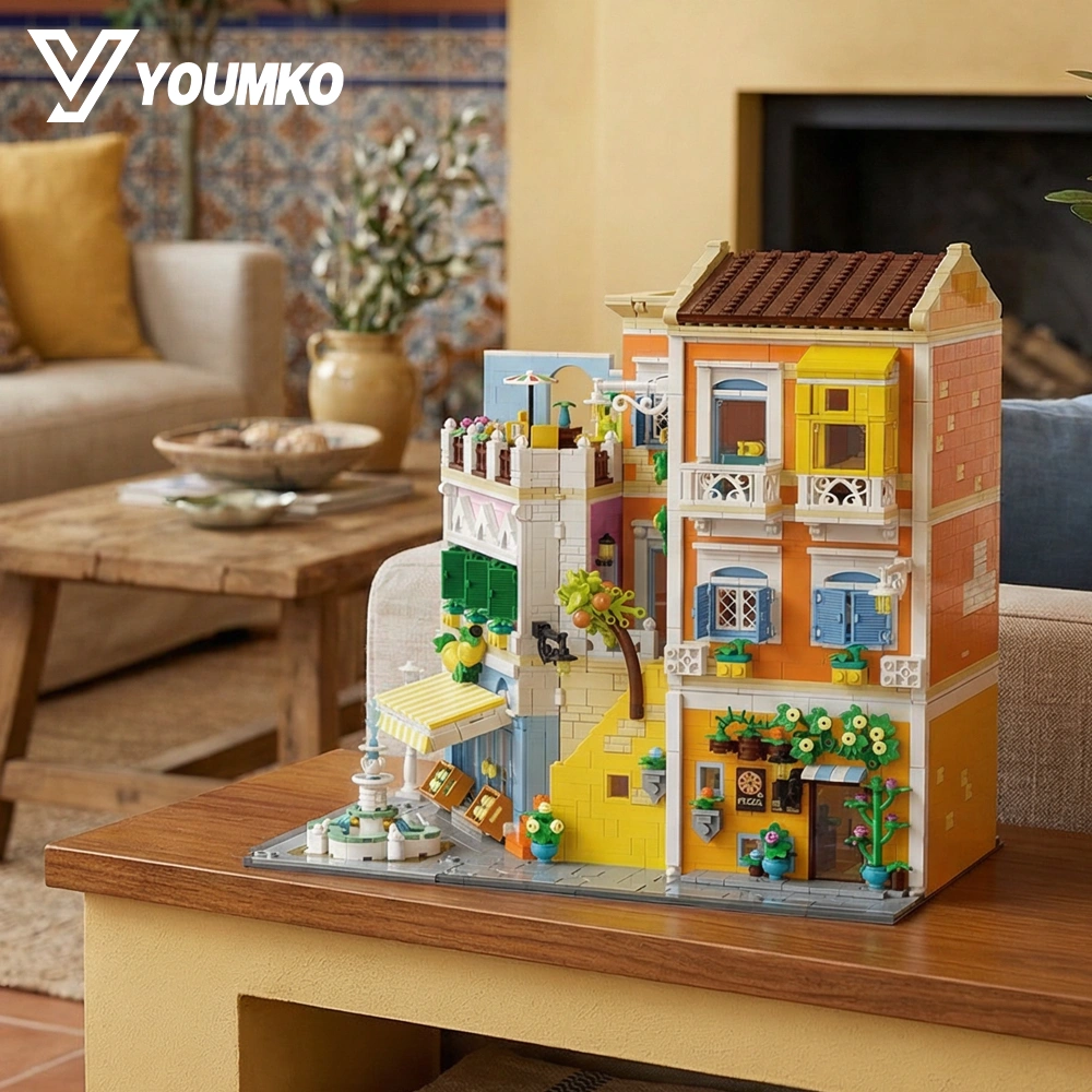Youmko YM010 Italian Street Corner Modular Buildings