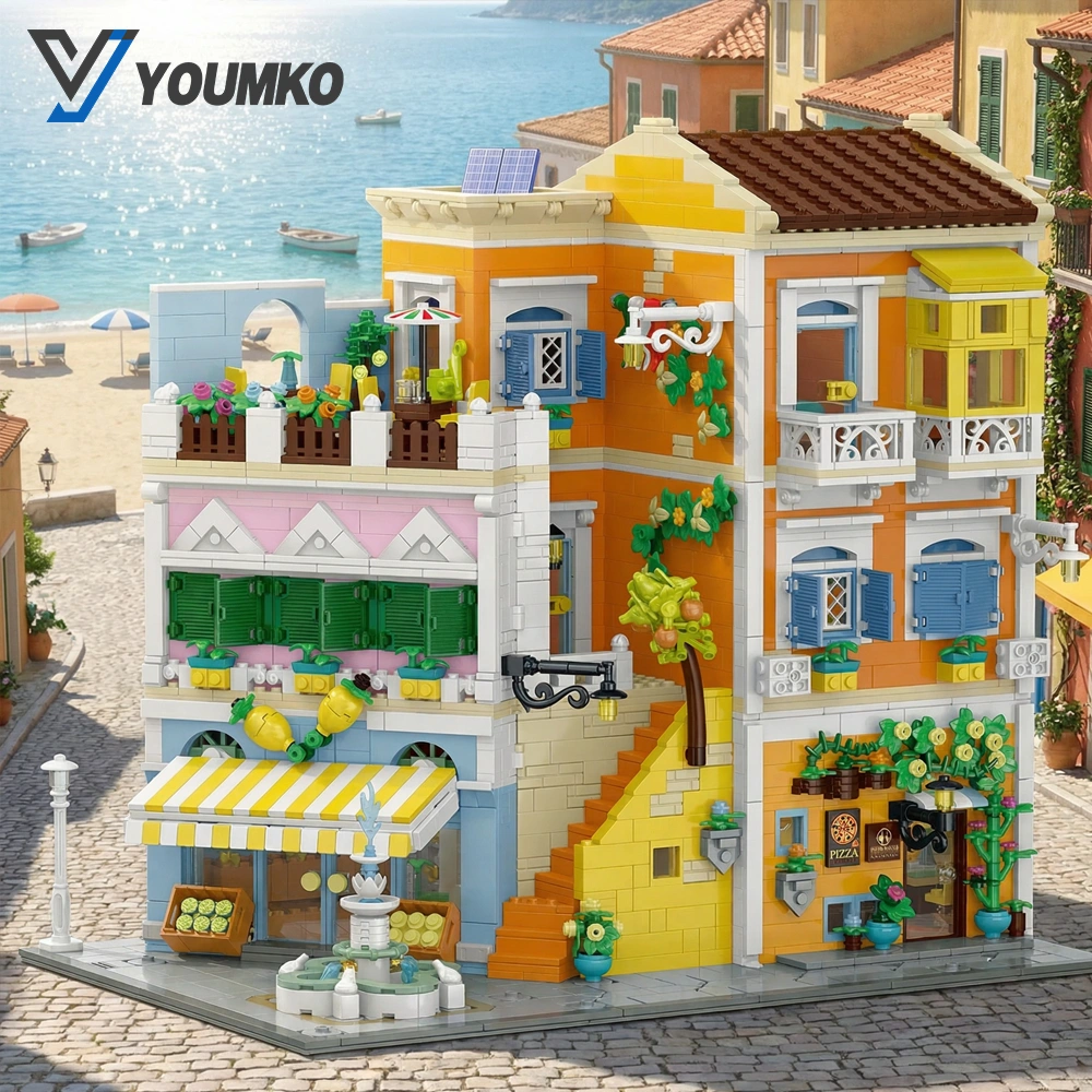 Youmko YM010 Italian Street Corner Modular Buildings