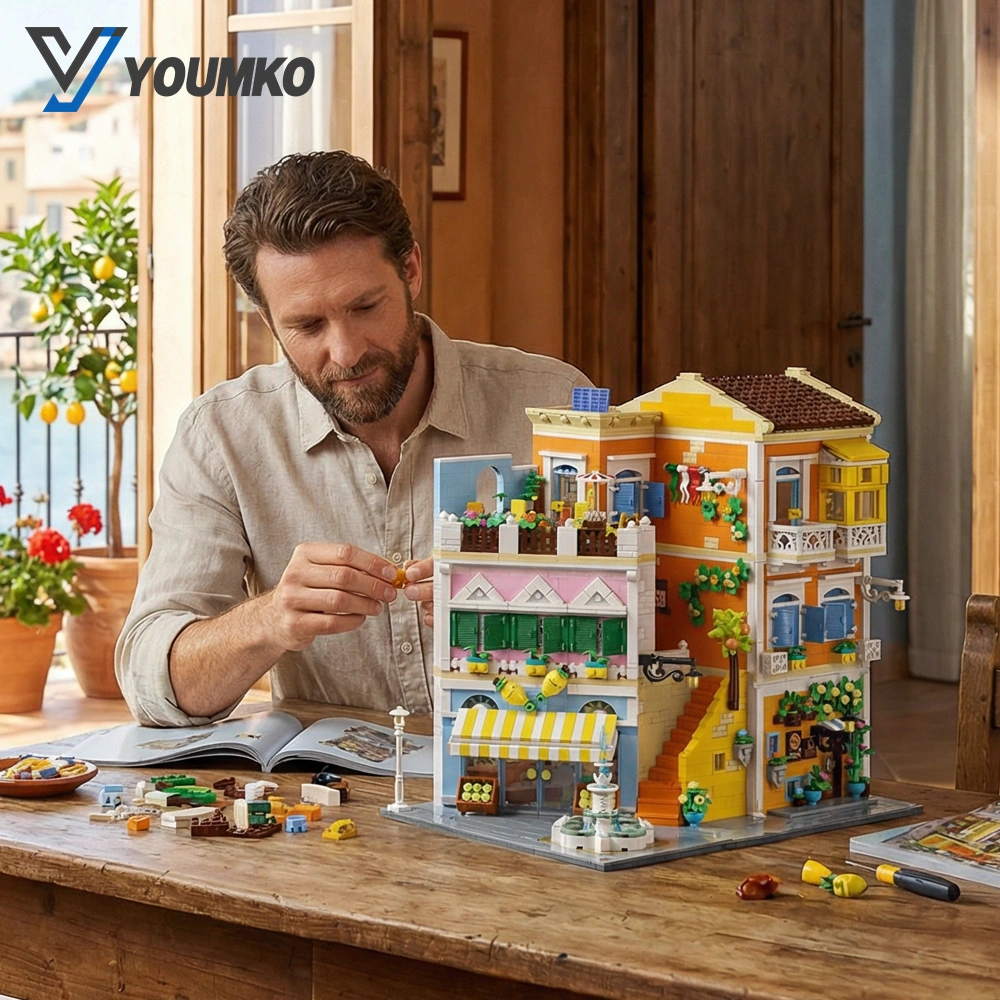 Youmko YM010 Italian Street Corner Modular Buildings