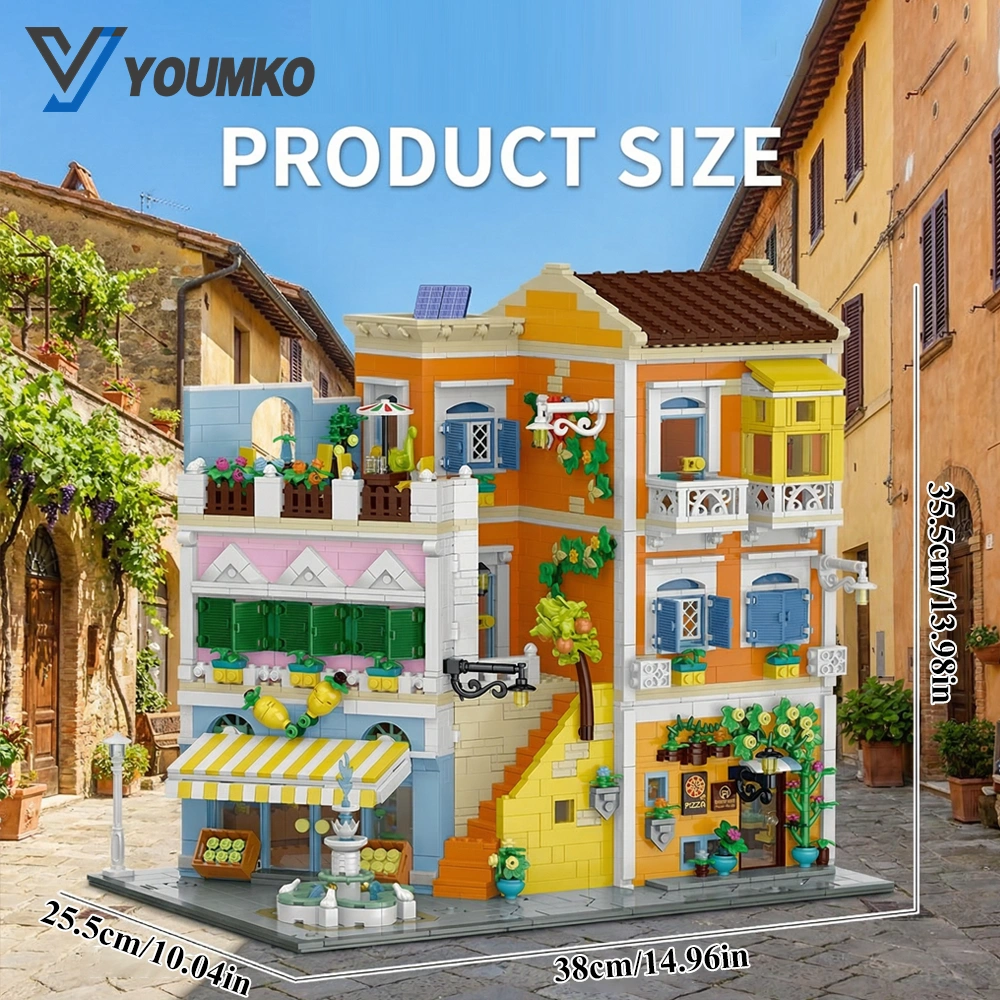 Youmko YM010 Italian Street Corner Modular Buildings
