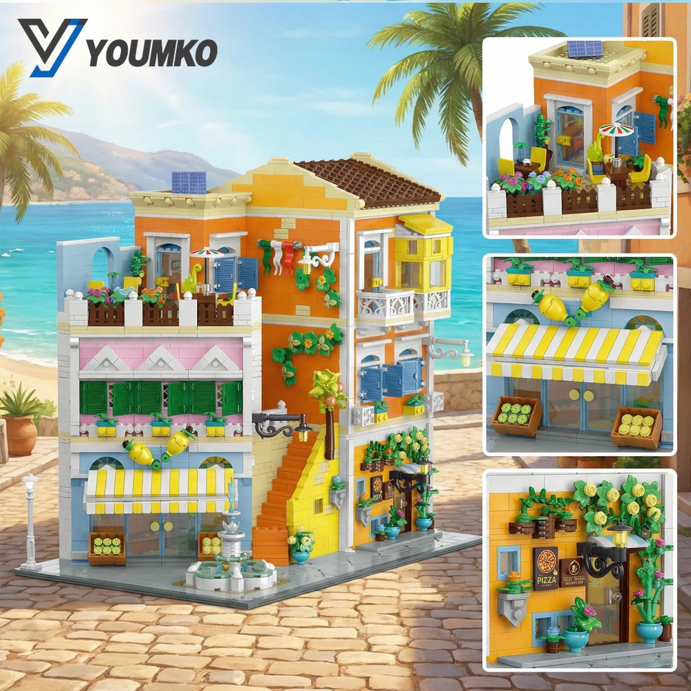 Youmko YM010 Italian Street Corner Modular Buildings