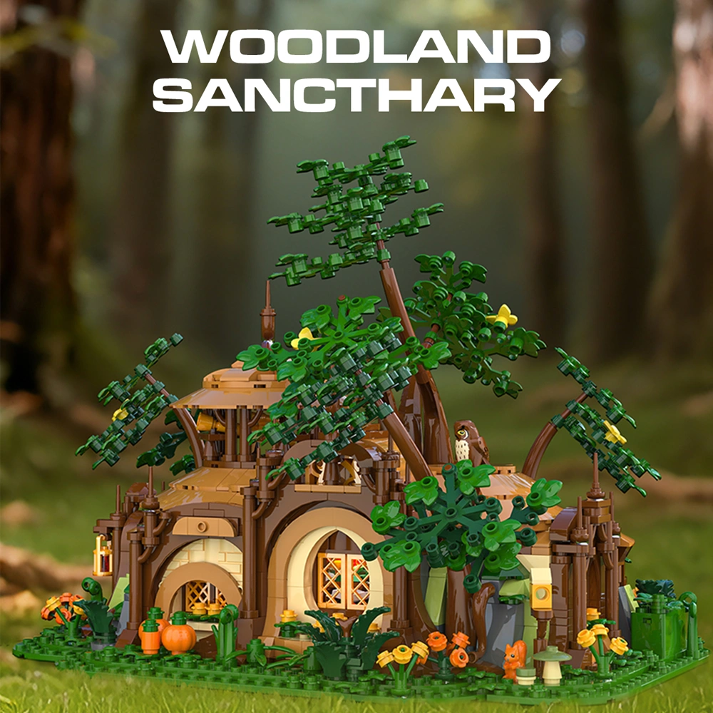 Berry's forest Ghost's Castle 森 セット 未開封 Xbert 66217 Woodland Sancthary Modular Buildings