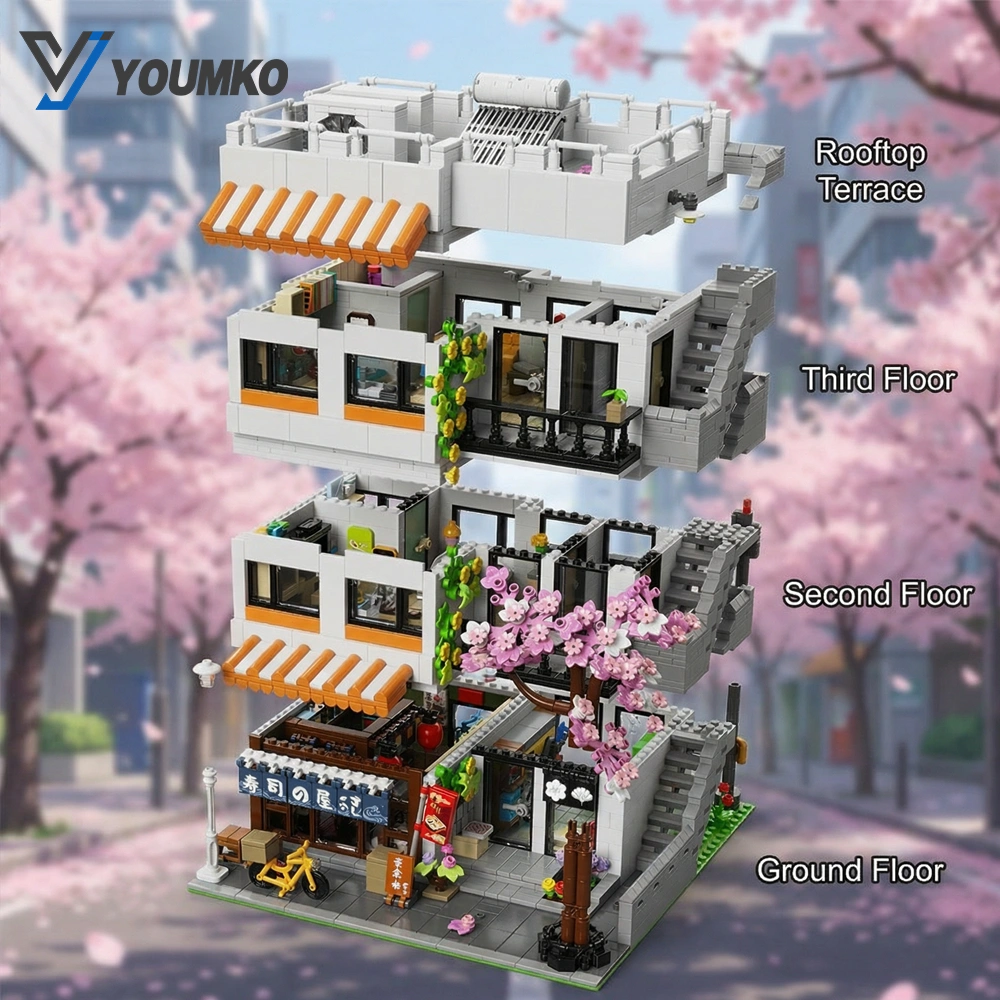 Youmko YM003 The Modern Japanese Apartment Modular Buildings