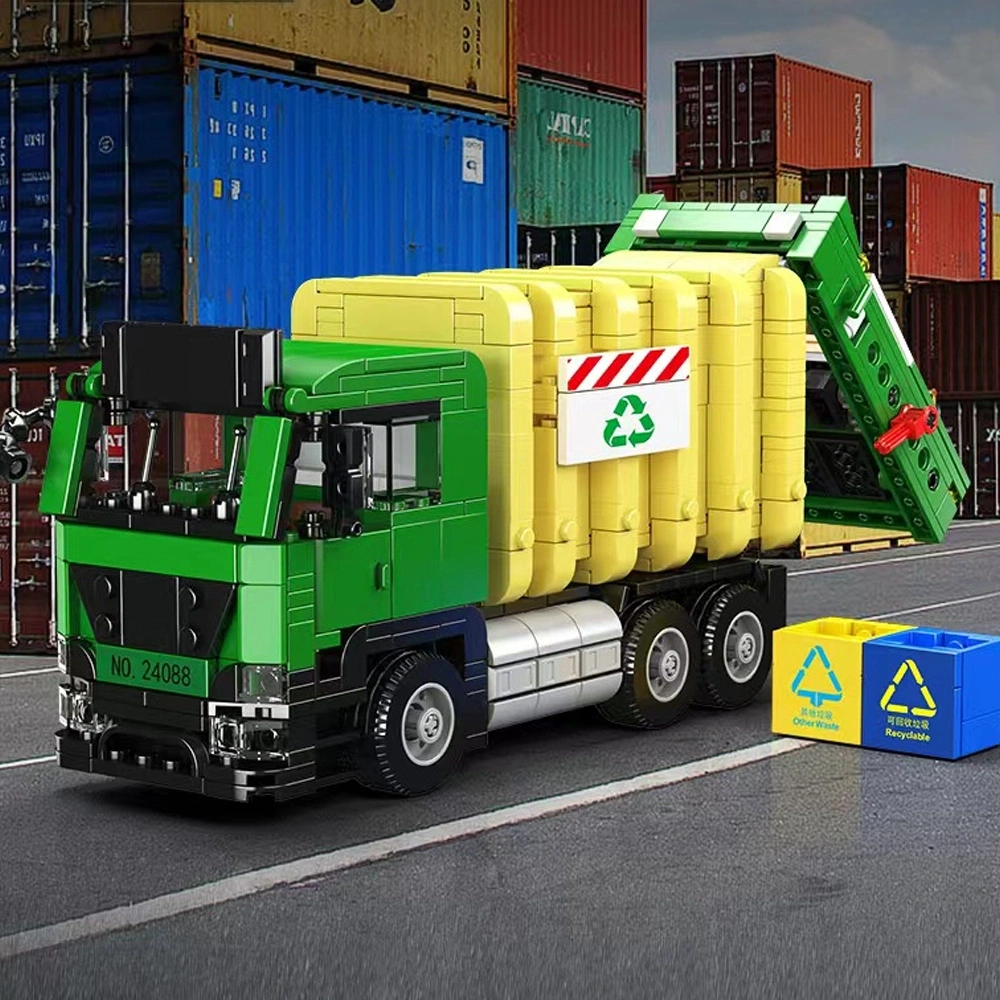 MouldKing 24088 Eco-Friendy Garbage Truck Technic
