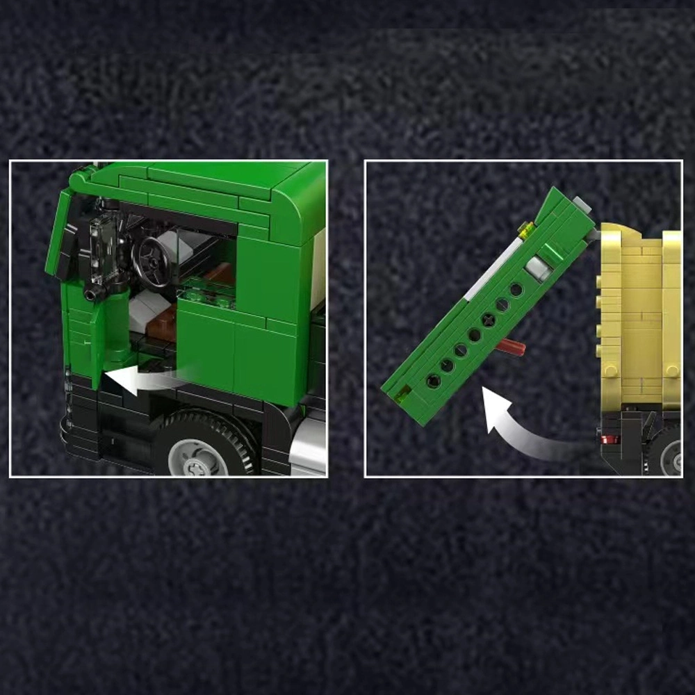 MouldKing 24088 Eco-Friendy Garbage Truck Technic