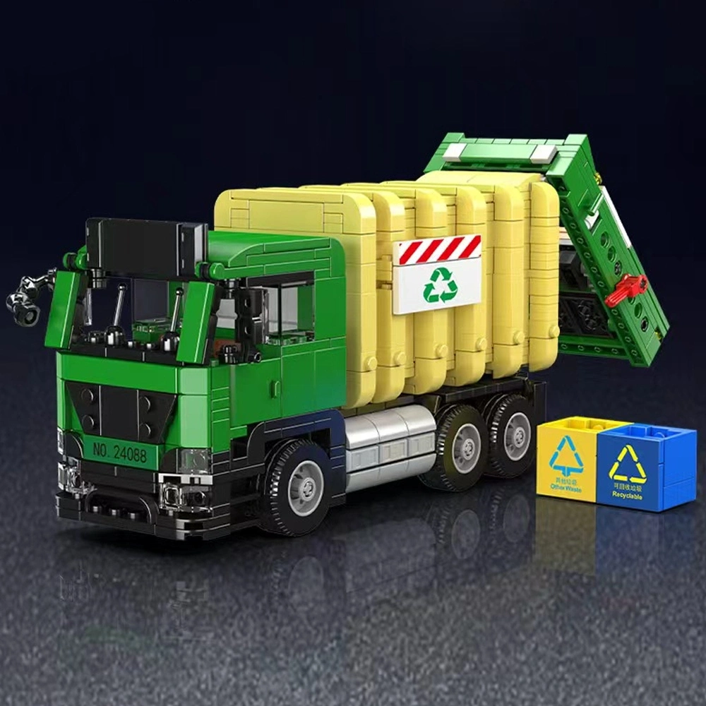 MouldKing 24088 Eco-Friendy Garbage Truck Technic