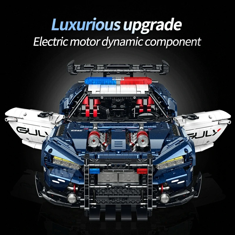 GULY 10655 Mustang Police Car Technic