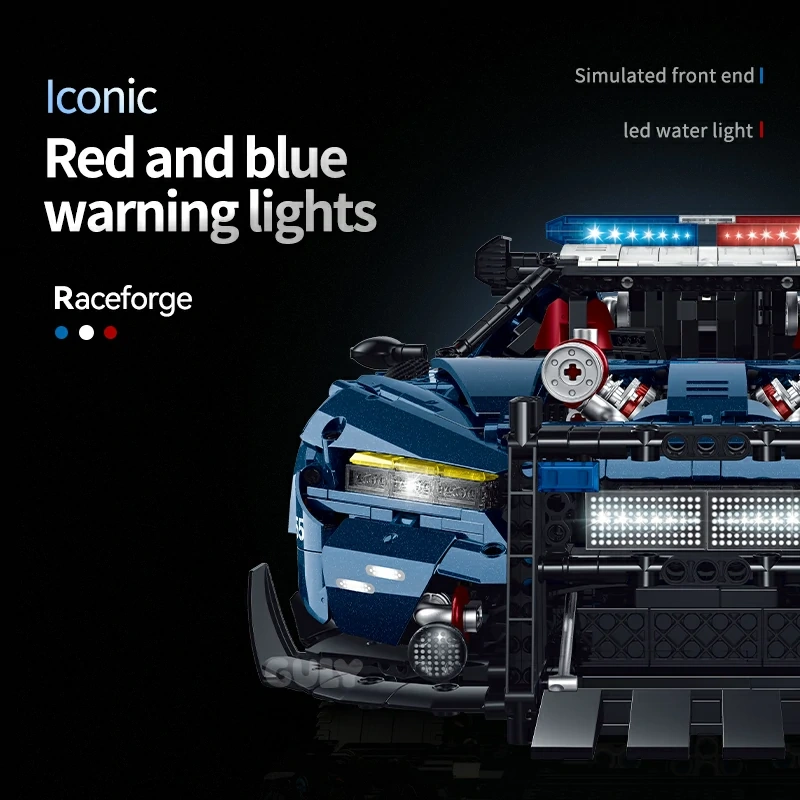 GULY 10655 Mustang Police Car Technic