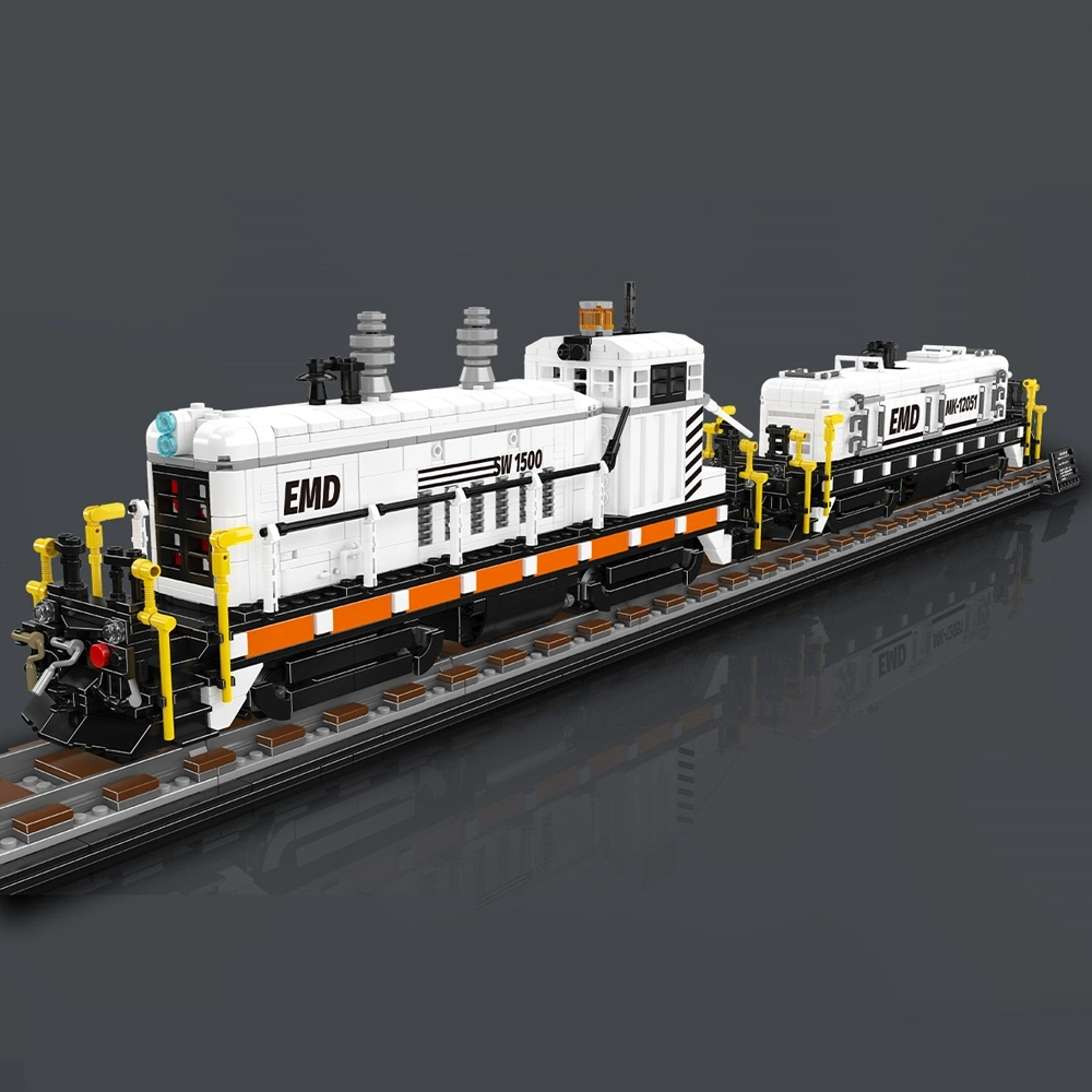 MouldKing 12051 EMO SW1500 Diesel Locomotive Technic
