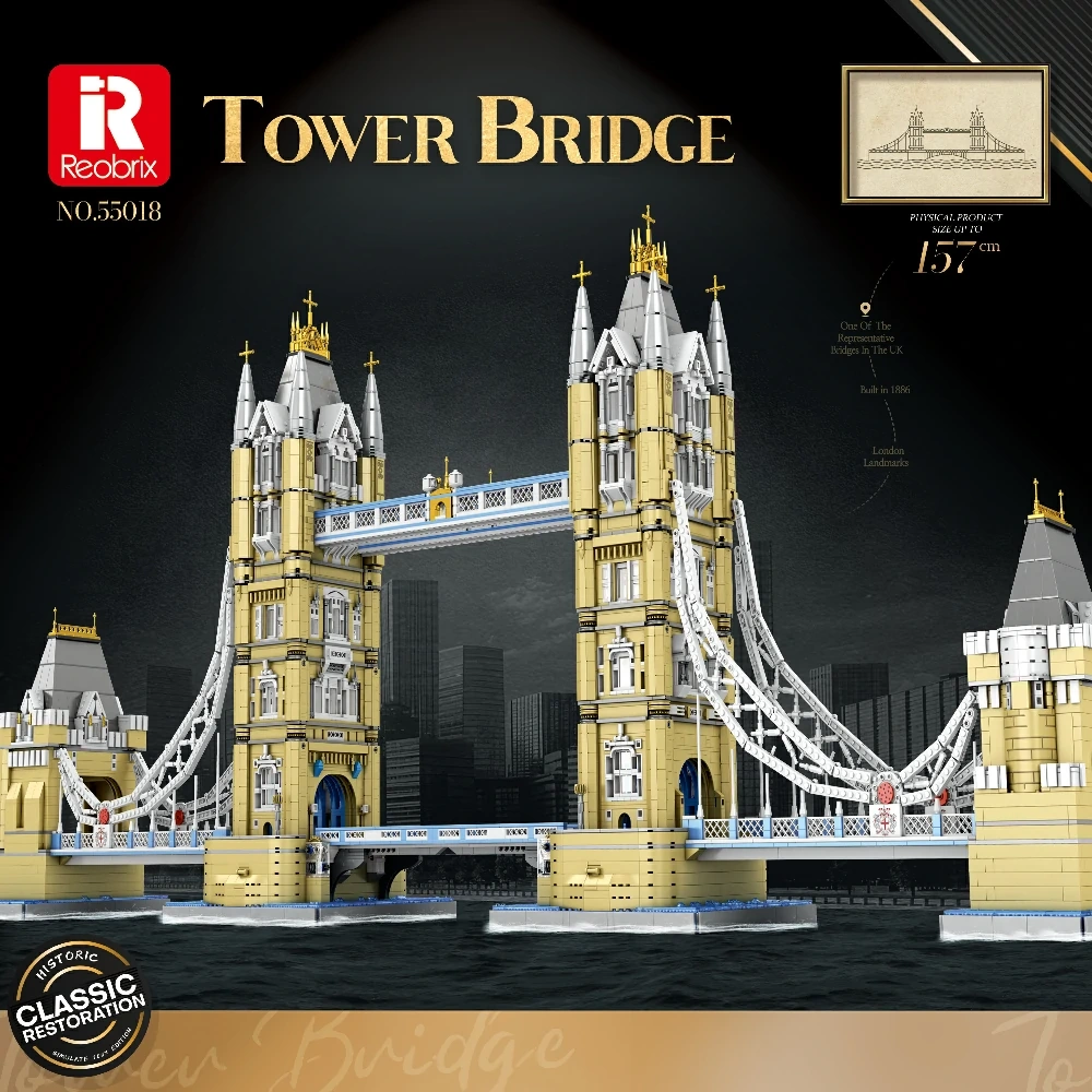Reobrix 55018 TOWER BRIDGE Modular Buildings