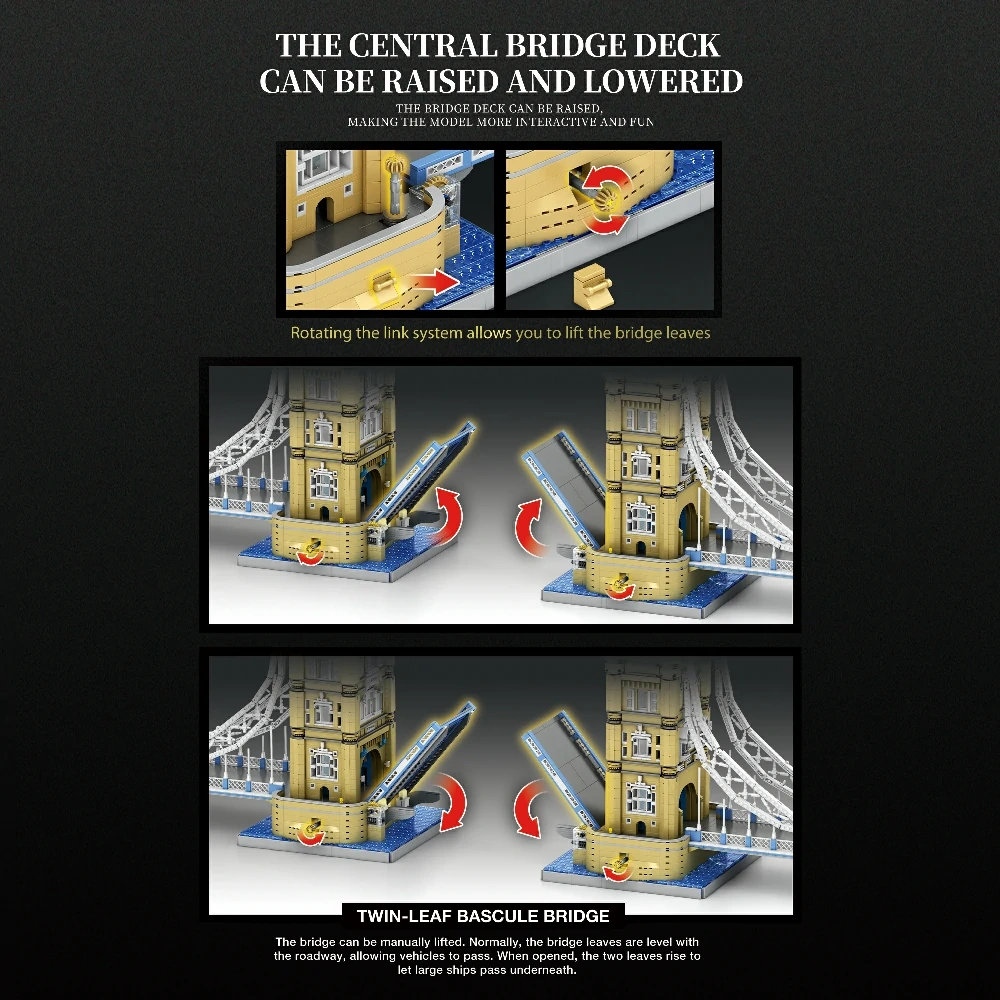 Reobrix 55018 TOWER BRIDGE Modular Buildings