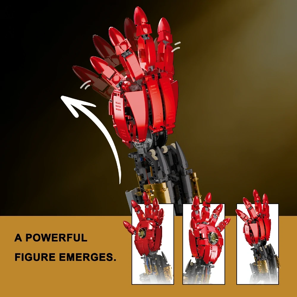 K-BOX 10557 Steel Mechanical Arm Technic