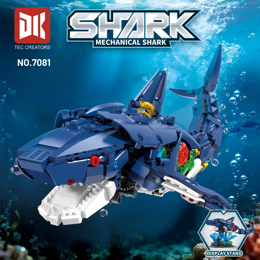 DK 7081 MECHANICAL SHARK Creator Expert