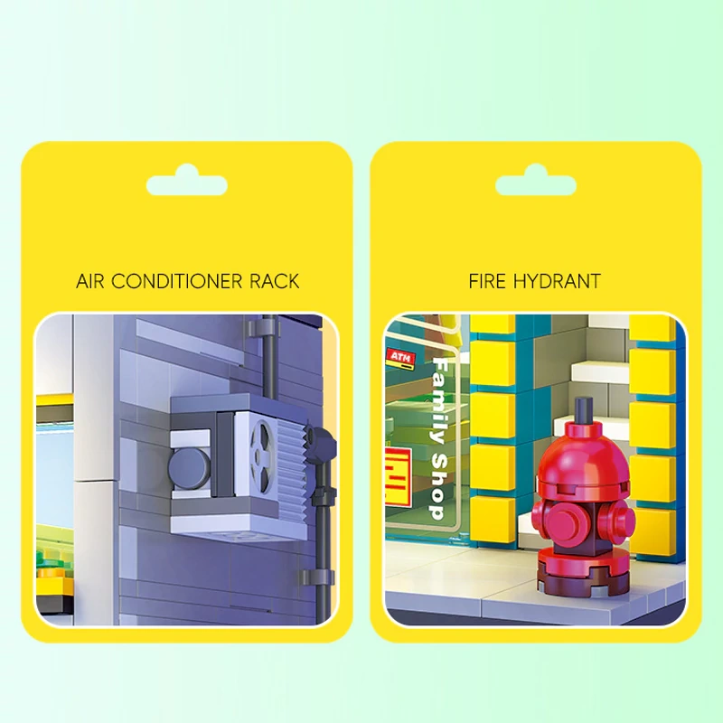 Jiestar Mini Street View Convenience Store Modular Buildings