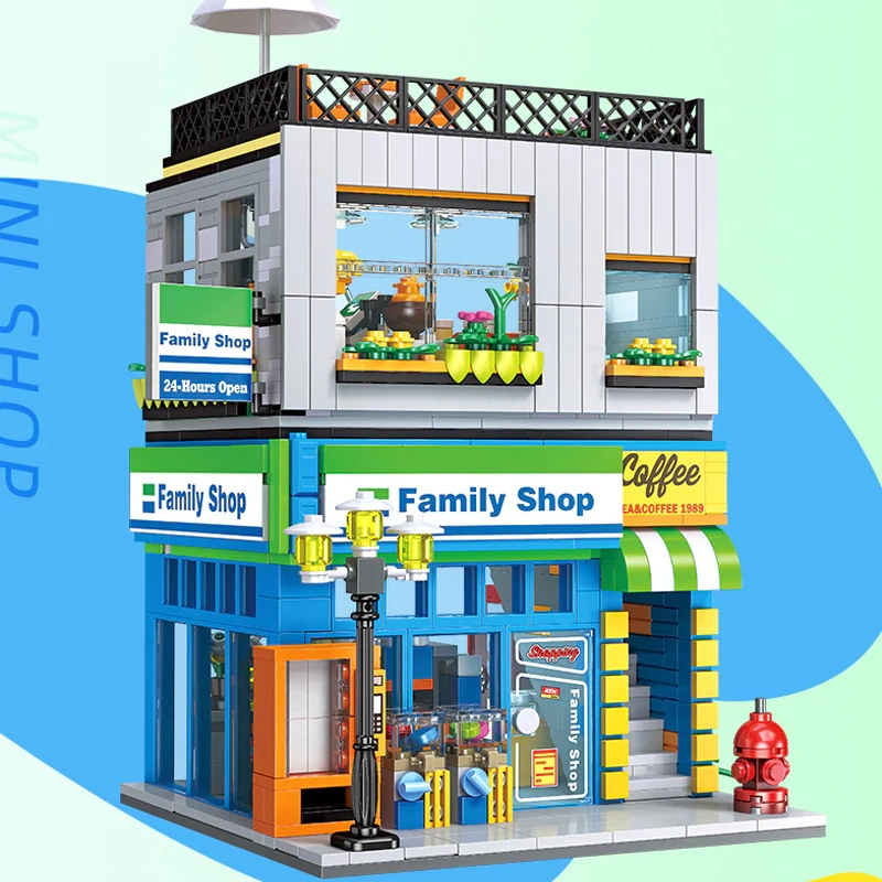Jiestar Mini Street View Convenience Store Modular Buildings