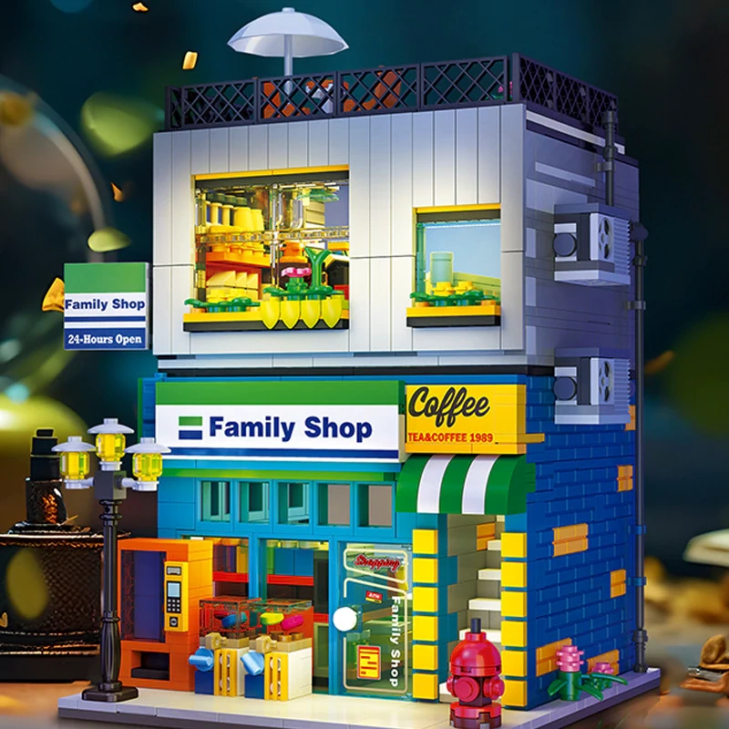 Jiestar Mini Street View Convenience Store Modular Buildings