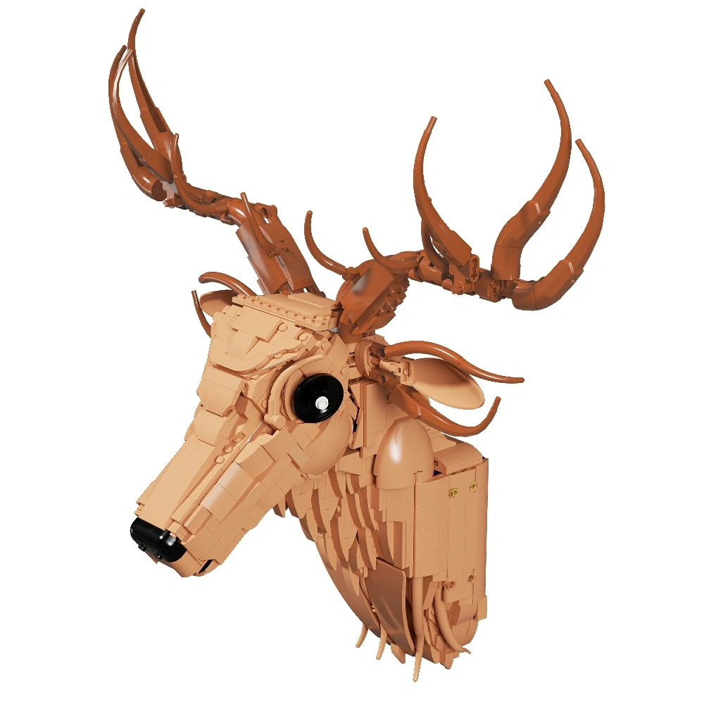 A deer / 鹿 Xbert 66226 Deer Head Creator Expert
