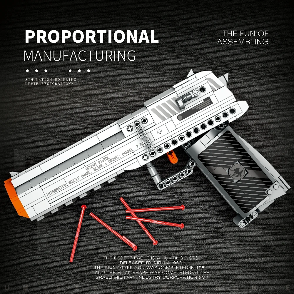 Reobrix 77001 Desert Eagle Military