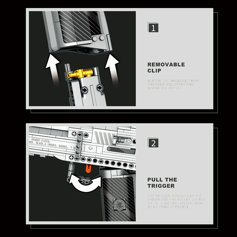 Reobrix 77001 Desert Eagle Military