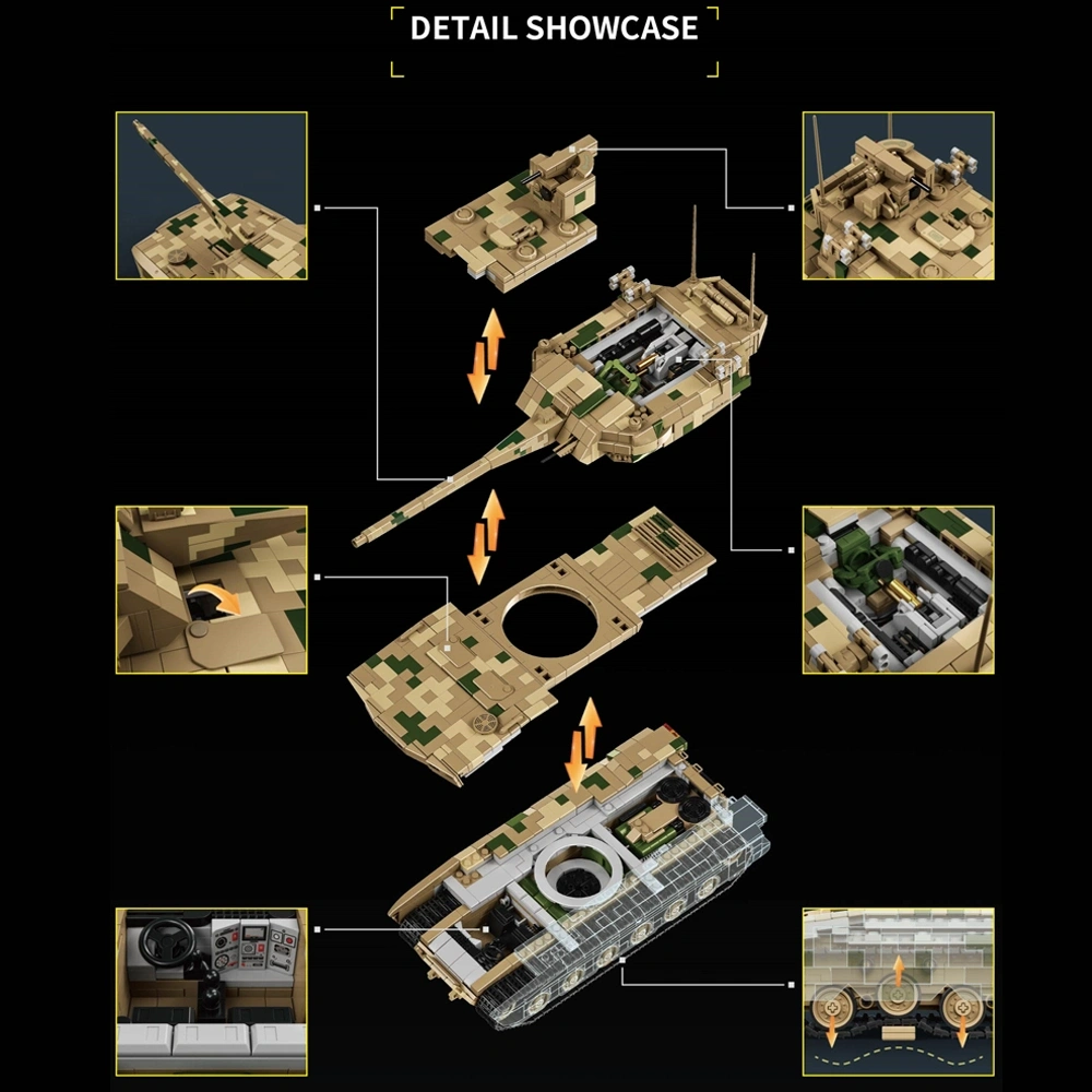 12GO 97033 Type 100 Main Battle Tank Military