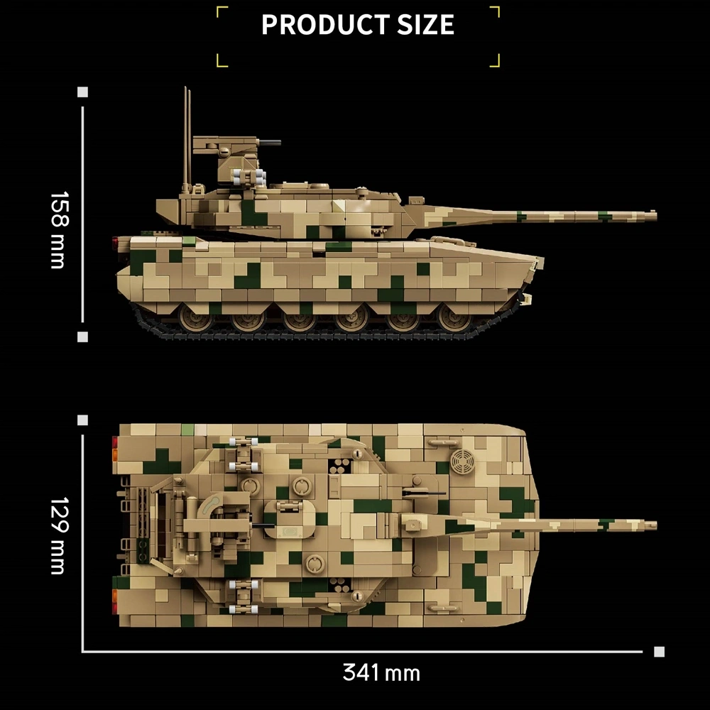 12GO 97033 Type 100 Main Battle Tank Military