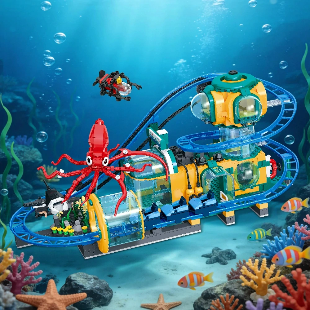 Jiestar JJ9251 Ocean Base Roller Coaster Modular Buildings