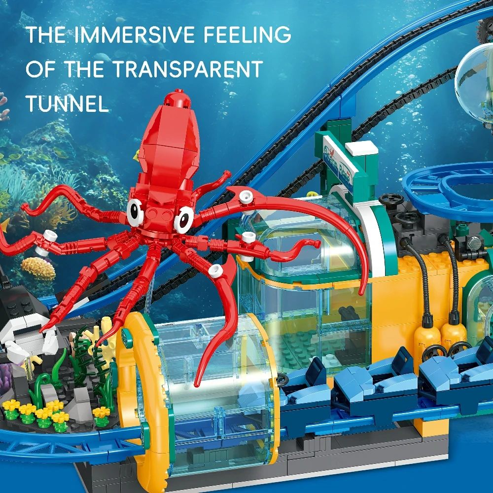 Jiestar JJ9251 Ocean Base Roller Coaster Modular Buildings