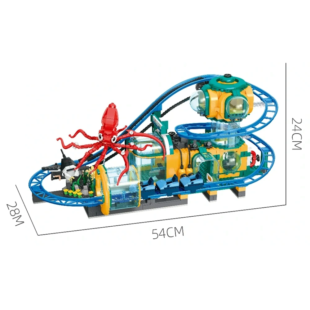Jiestar JJ9251 Ocean Base Roller Coaster Modular Buildings