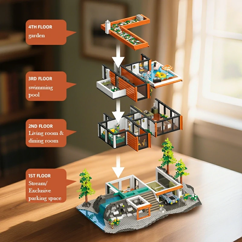 JIESTAR 89133 Holiday Villa Modular Buildings