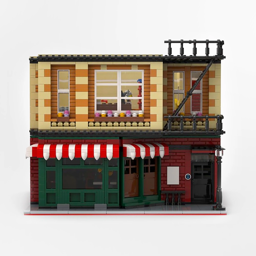 XMORK 10189 Central Perk Big Bang Theory modular Modular Buildings