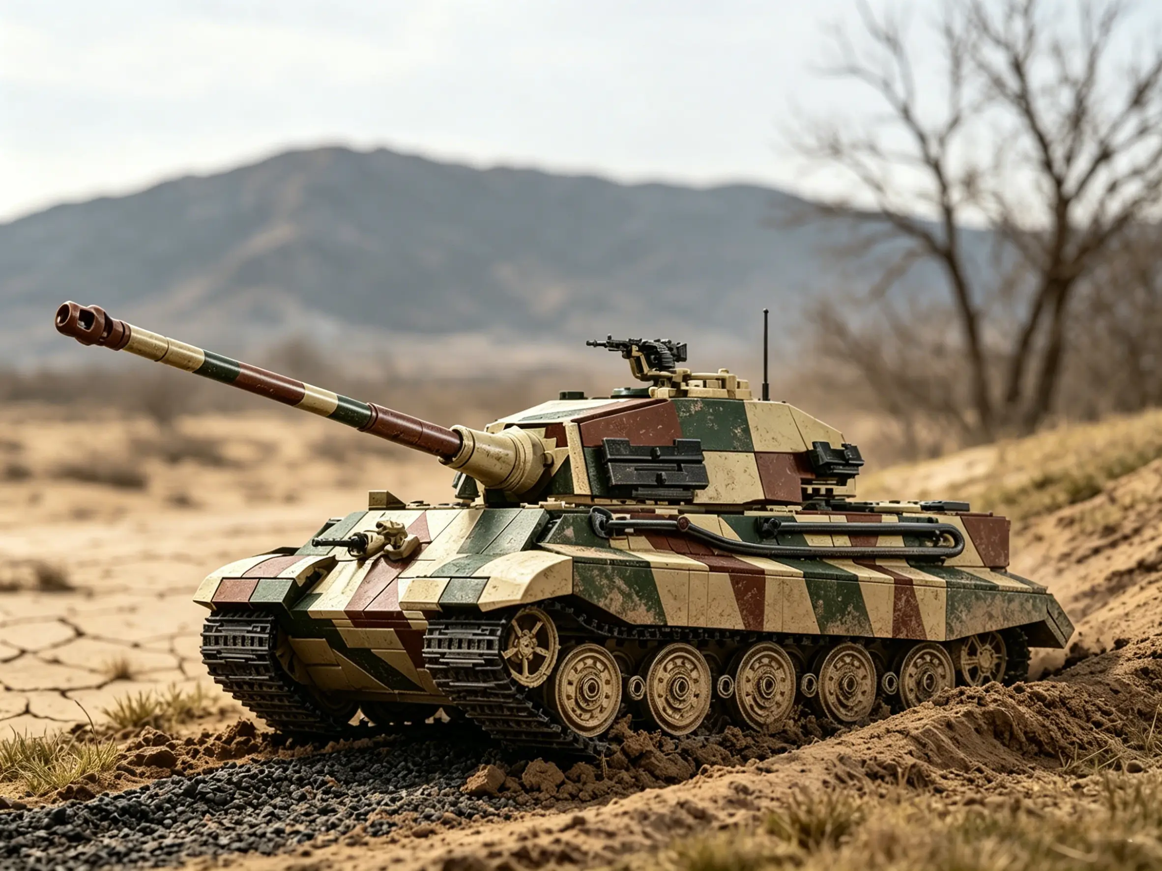 The Iron Beast Reborn: A Deep Dive into the 12GO 97027 Tiger II Tank Military Set