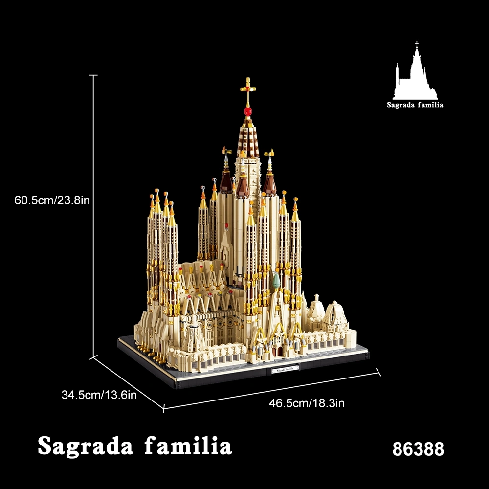 XINGBAO 86388 Sagrada Familia Modular Buildings