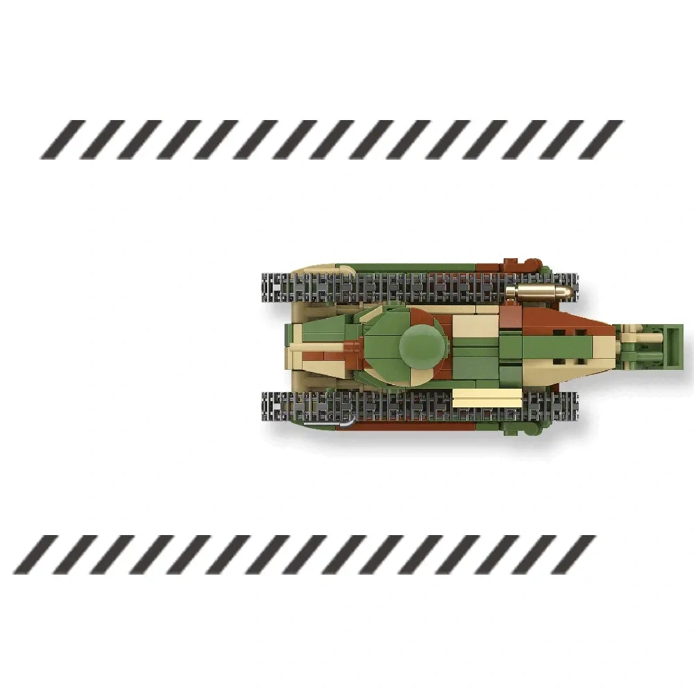ThirdParty 300035 Renault FT Machine-Gun Anti-Tank Military