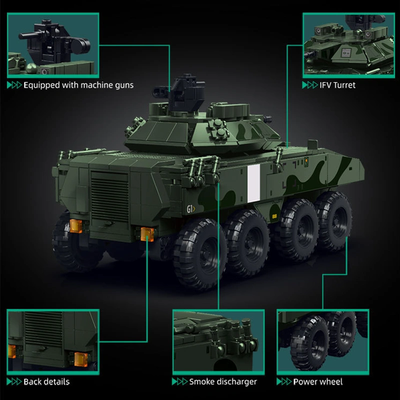 Leyi 66103 LAV-G1 Infantry Fighting Vehicle Military