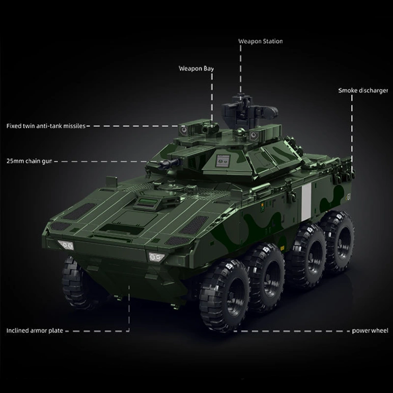 Leyi 66103 LAV-G1 Infantry Fighting Vehicle Military