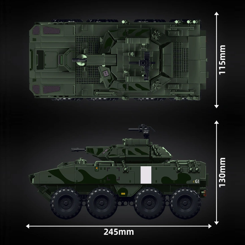 Leyi 66103 LAV-G1 Infantry Fighting Vehicle Military