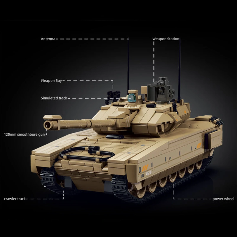 Leyi 66105 M1A4 Main Battle Tank Military