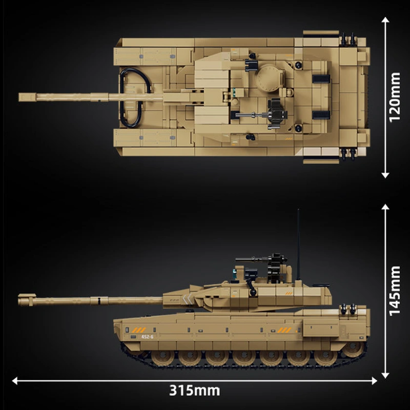 Leyi 66105 M1A4 Main Battle Tank Military