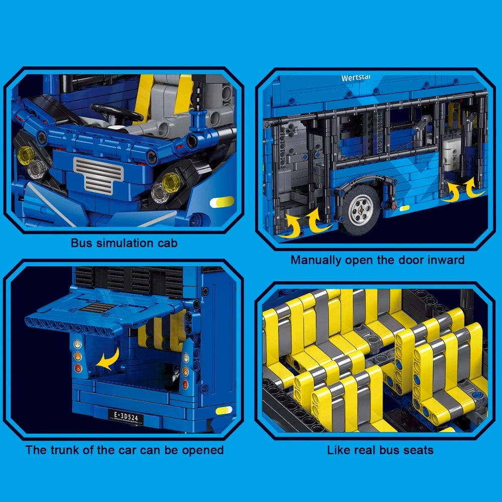 BAKA 66619 Double-Decker Bus Technic