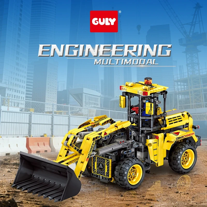 GULY 96001 Wheel-Type Loader Bulldozer Technic