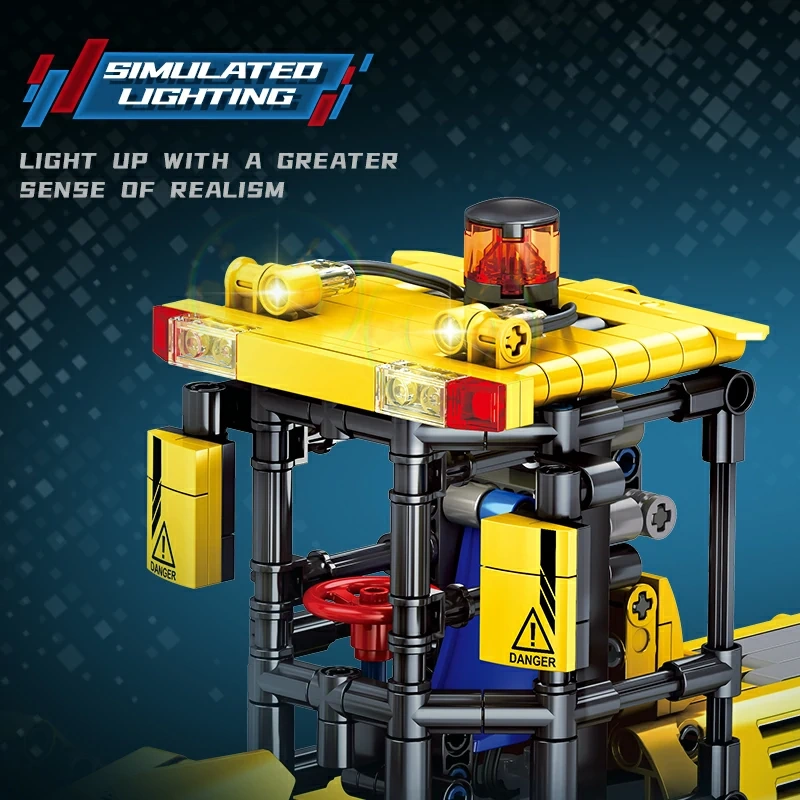 GULY 96001 Wheel-Type Loader Bulldozer Technic