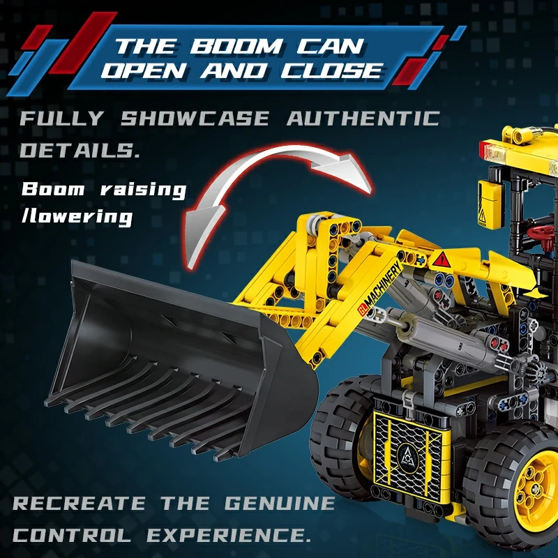 GULY 96001 Wheel-Type Loader Bulldozer Technic