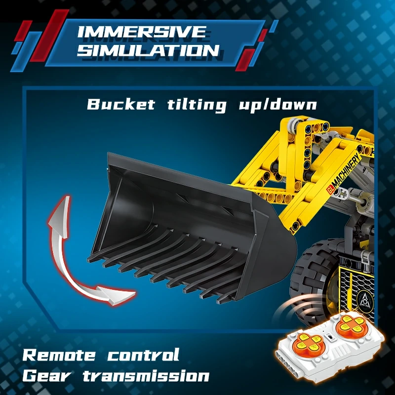 GULY 96001 Wheel-Type Loader Bulldozer Technic