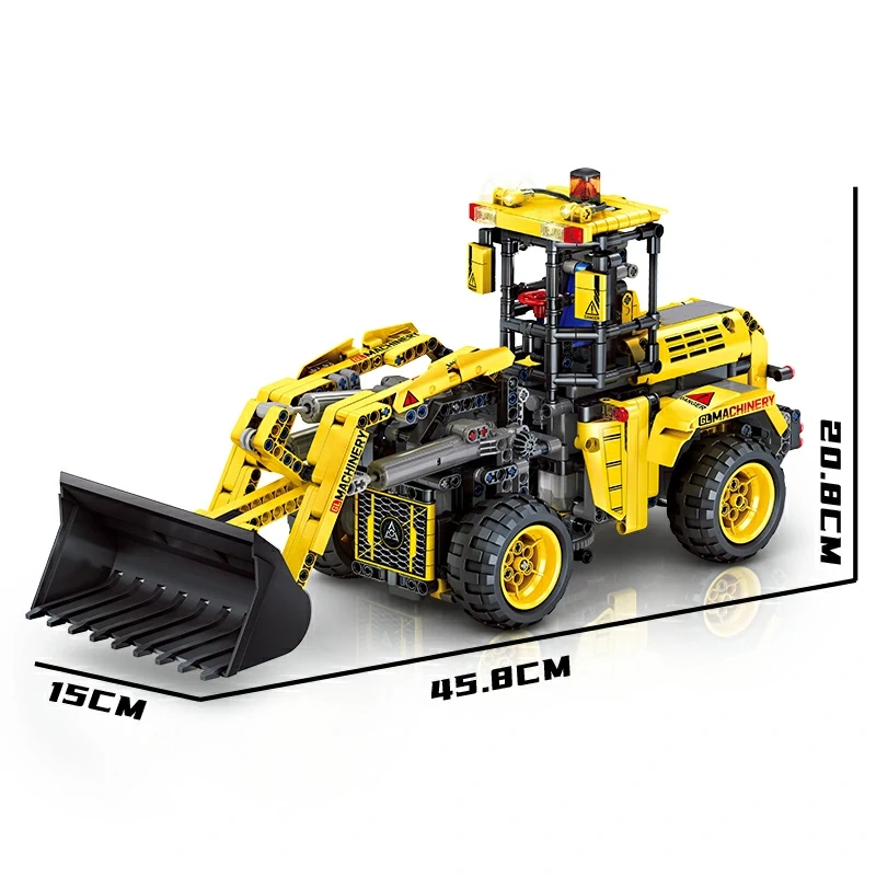 GULY 96001 Wheel-Type Loader Bulldozer Technic