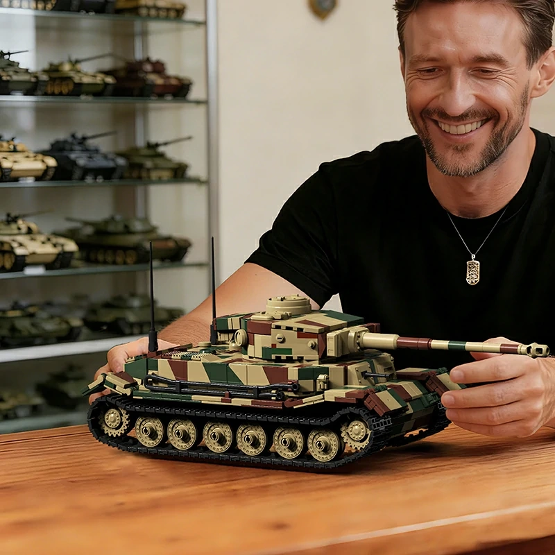 12GO 97029 Tiger Tank (P) Military