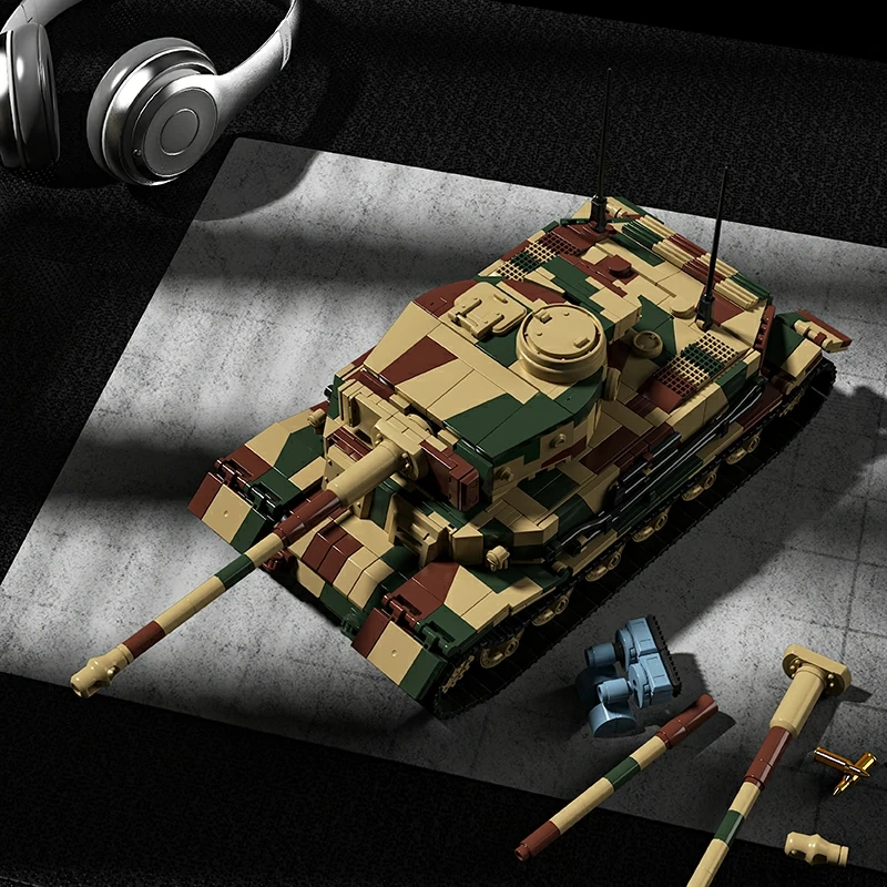 12GO 97029 Tiger Tank (P) Military
