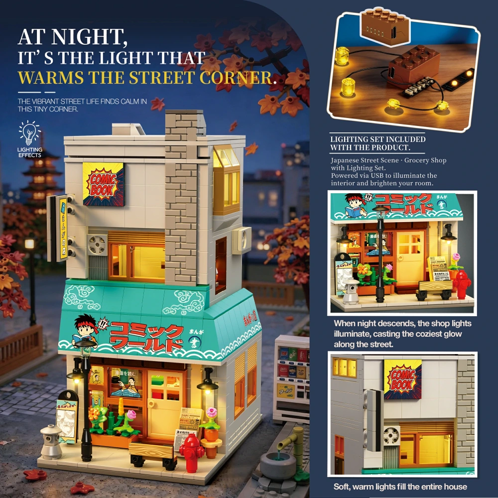 Reobrix 66505 BOOK STORE Modular Buildings