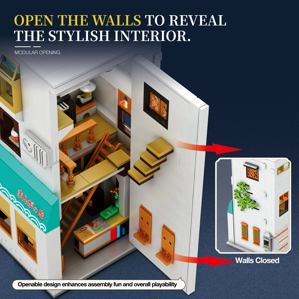 Reobrix 66505 BOOK STORE Modular Buildings