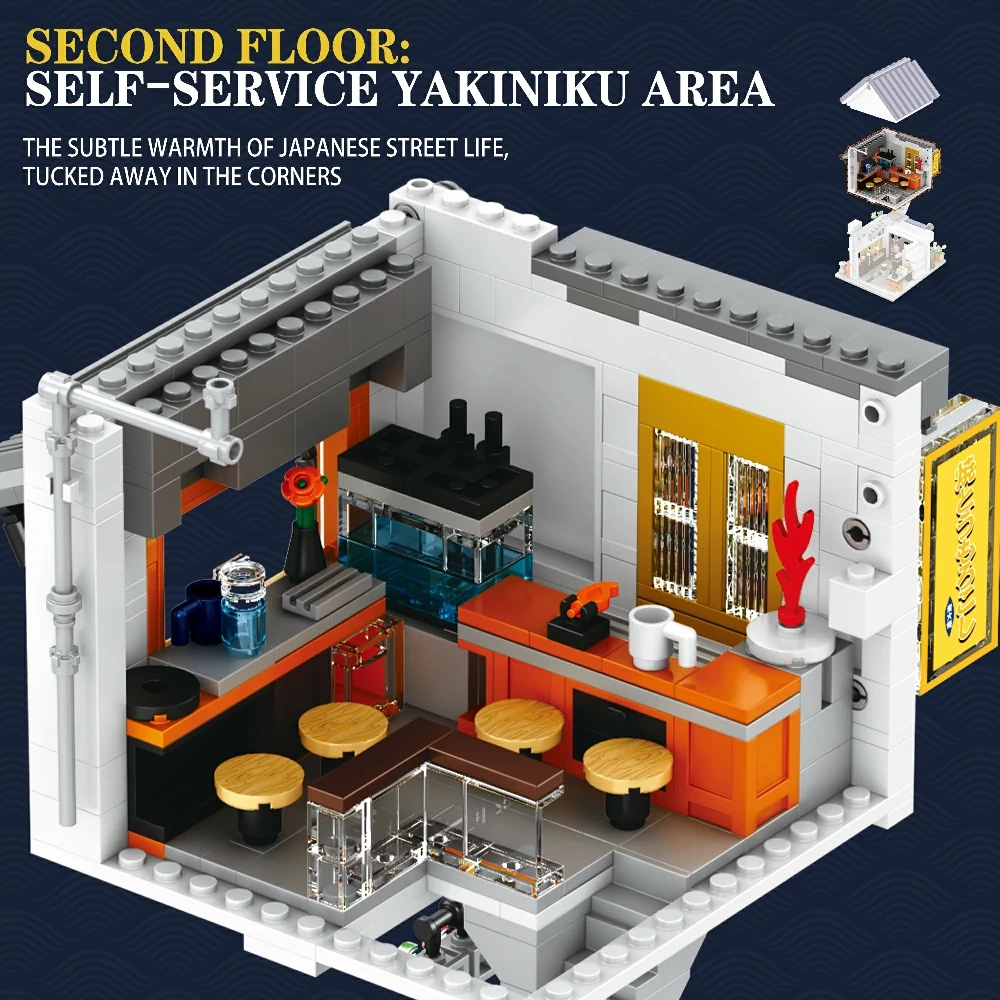 Reobrix 66506 BBQ RESTAURANT Modular Buildings